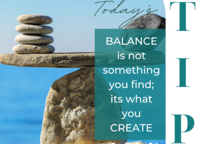 HOE breng je energie in balans ?